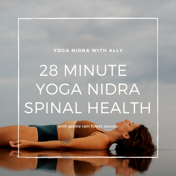 28 Minute Yoga Nidra for Spinal Health