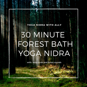 30 Minute Grounding Forest Bath Yoga Nidra