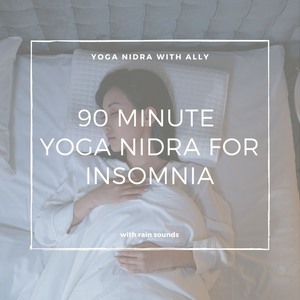 90 Minute Yoga Nidra for Insomnia with Gentle Rainforest Sounds